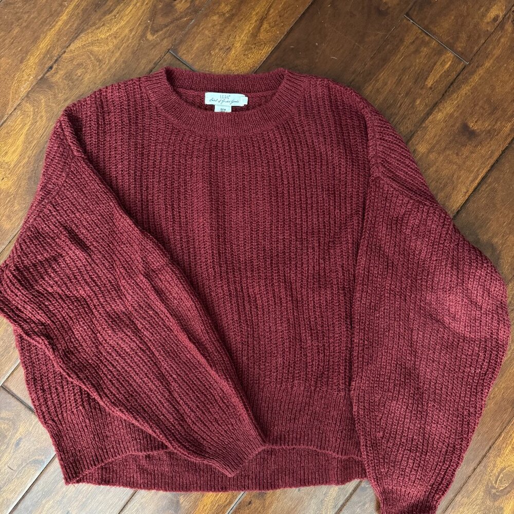 Dark Red Sweater
